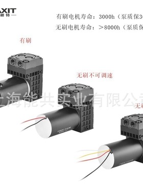 原装BAXIT微型隔膜泵PM27746-86DC24V抽真空泵气泵泵CEMS采样