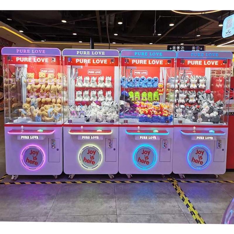 透明抓娃娃机大型商用娃娃机夹公仔机投币扫码夹娃娃机厂家