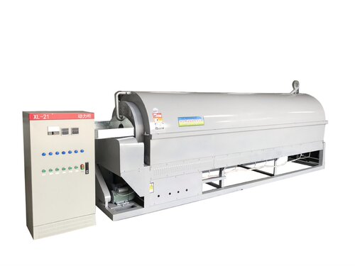 利农茶机  6CST-60自动控温杀青机  滚筒式茶叶杀青机