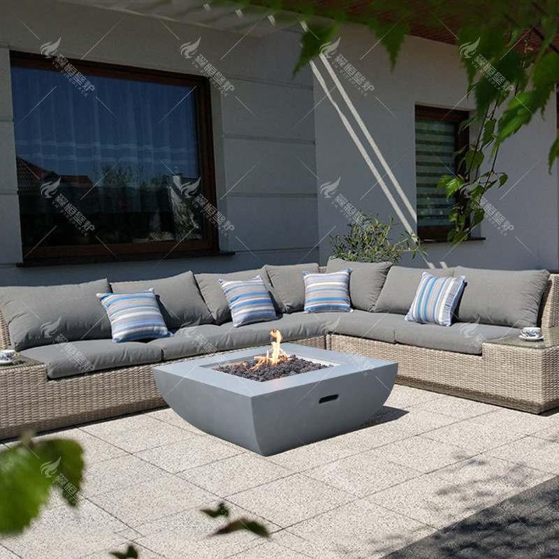 燃气酒精取暖真火壁炉桌民宿装饰篝火炉花园庭院火盆火坑庭院装饰