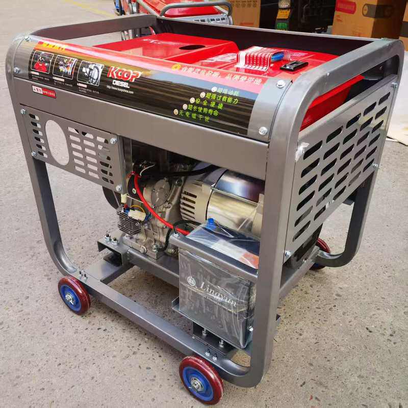KOOP科普8-10KVA单三相等功率柴油发电机组KDF11000XE-3D柴油机