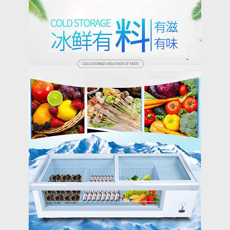 穗凌 WG4-219DS 台式冷柜冰柜海鲜柜 烧烤配菜点菜柜柜冷藏展示柜