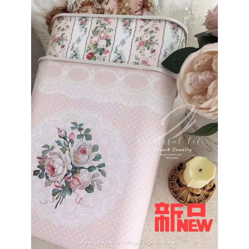 新款白先生家居欧式复古厨房垃圾桶橱柜门壁大号悬挂式防水收纳桶