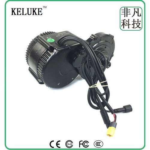 自行车改装电动助力套件BAFANG八方中置电机36V350WC961黑白横屏