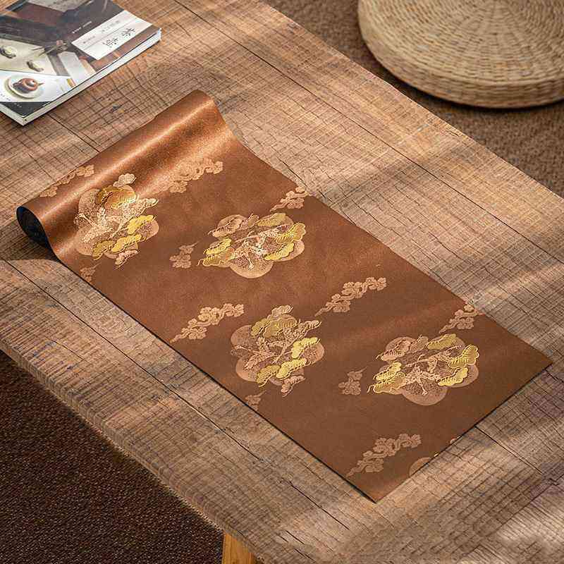 茶席新中式禅意茶桌布旗垫茶茶奢云复古桌旗织锦松茶桌高端轻客厅,居家布艺,茶席,淘宝优惠券,粉丝福利购,淘宝优惠卷