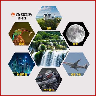 星特朗远方观鸟C20C22镜口径夜视大C18-55x65A观景高清变倍高倍