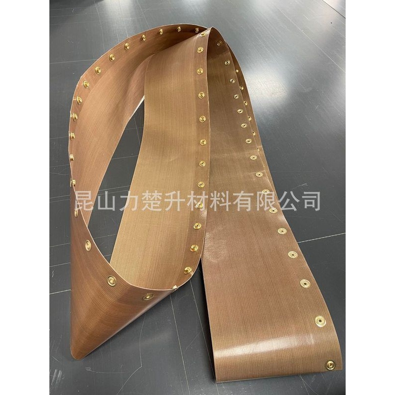 特氟龙高温布特氟龙布带高温布包装机皮带铁氟龙高温布厂家