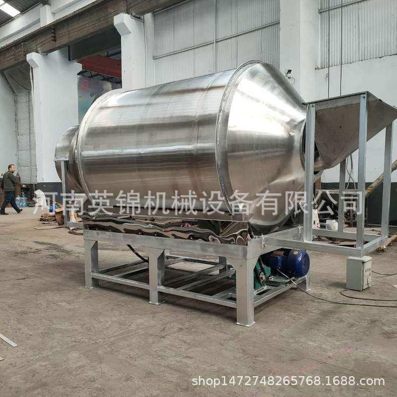 定制不锈钢滚筒搅拌机 酱菜辣椒酱搅拌机 腌肉不锈钢滚筒拌料机,清洗/食品/商业设备,滚揉机,淘宝优惠券,粉丝福利购,淘宝优惠卷