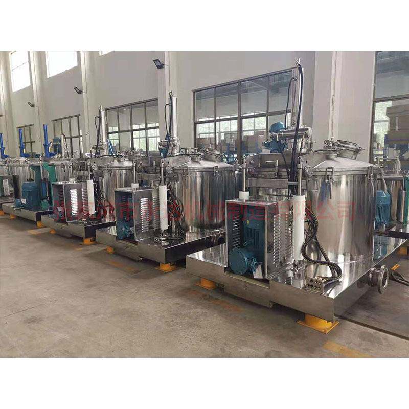 刮刀离心机设备实验室用离心机厂家直供全密闭式自动平板离心机