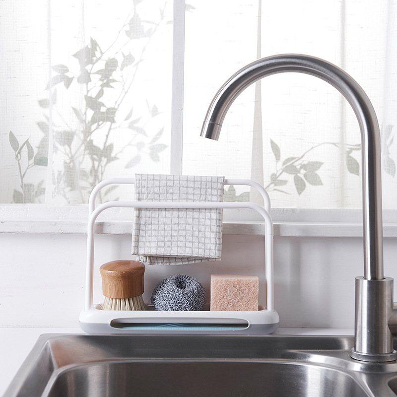 厨房沥水抹布架洗碗布收纳置物架海绵硅藻擦挂架台面水池泥手巾,厨房/烹饪用具,抹布架/厨房清洁收纳架,淘宝优惠券,粉丝福利购,淘宝优惠卷