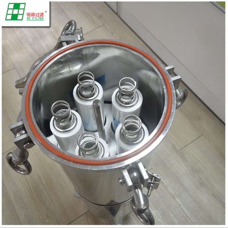 不锈钢保安过滤器 304/316大流量过滤器 15芯工业保安精密过滤器