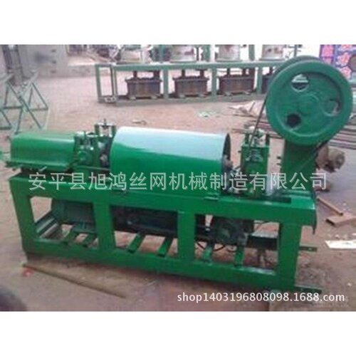 河北旭鸿铁丝钢丝小型调直机厂家网片直丝机机器