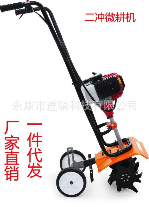 2019多功能厂家批发二冲程52CC 热卖便携小型松土机除草机土迷你