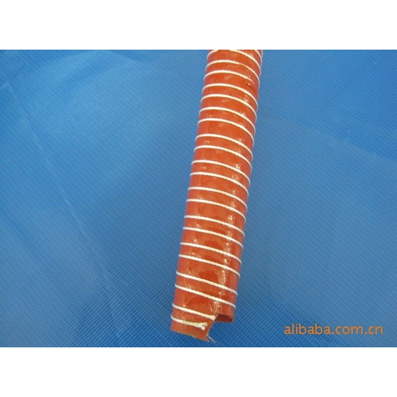矽胶管红色硅胶风管高温管高温1寸内径25mm价廉耐高温排烟管