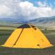 希尔曼带雪裙双人帐篷铝杆双层防暴雨户外露营专业登山征途四季 帐
