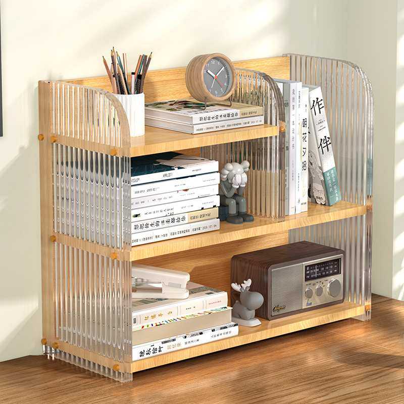 桌面置物架办公桌工位小型收纳架神器儿童书桌简易多层书架小书柜,住宅家具,儿童书架,淘宝优惠券,粉丝福利购,淘宝优惠卷