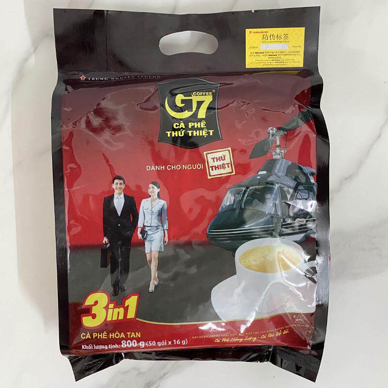 越南进口G7三合一咖啡800克 提神速溶国际版防伪标