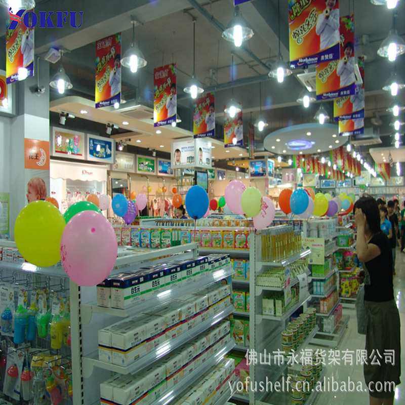 永福精品批发 优质货架商场超市专用货架 轻量双面装配式