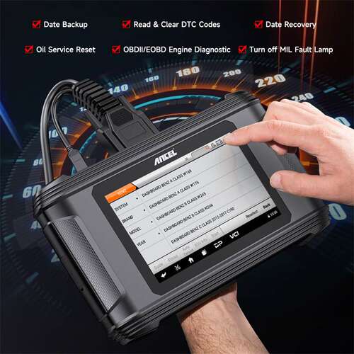 ANCEL DM500 汽车里程调校工具 里程校正修复仪器 OBDII检测 保养