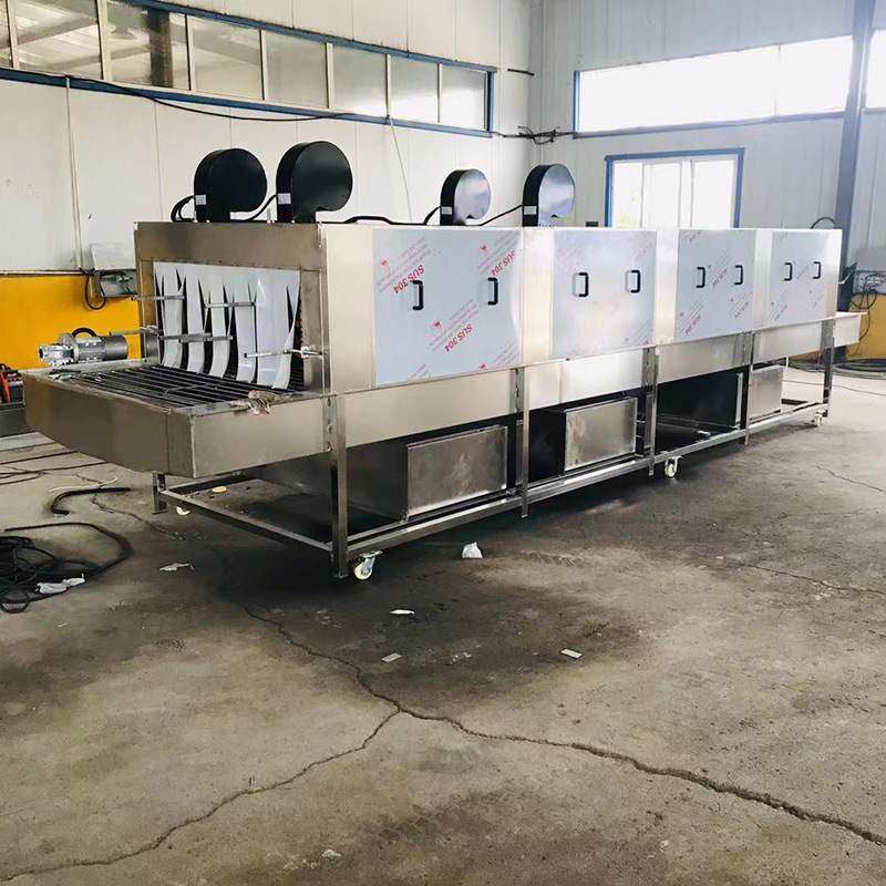 洗筐机定制 果蔬菌类筐清洗机 超市购物篮清洗机生鲜周转筐清洗机