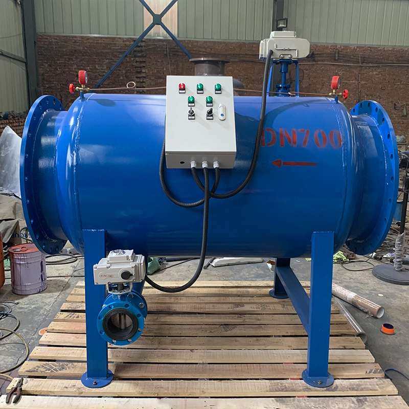 卅亚过滤不锈钢全自动反冲洗过滤器 立式卧式角通直通快速除污器