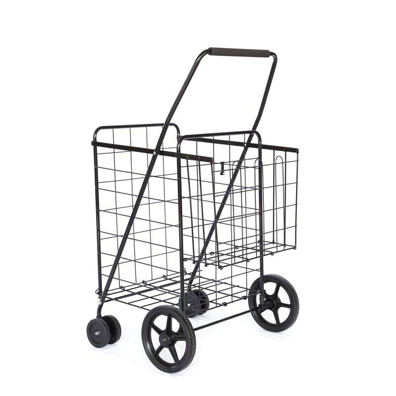 家用折叠购物车便携老人购物推拖车买菜小理货大容量搬运拉车摆摊,收纳整理,便携购物车,淘宝优惠券,粉丝福利购,淘宝优惠卷