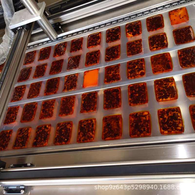 蜜薯糖球全自动连续真空拉伸膜包装机肉类全自动真空封口机