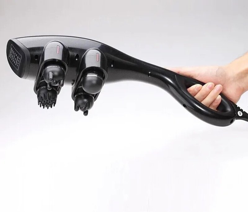 厂家直销四头大力王按摩器按摩全身锤电动颈部腿部按摩棒批发腰部