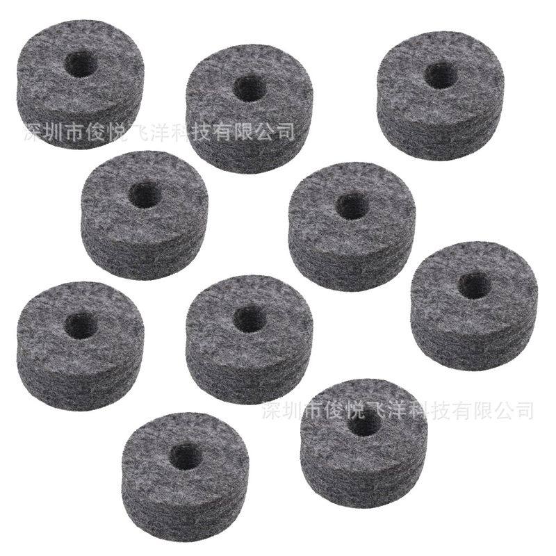 厂家批发4CM10个装架子鼓架子鼓防滑配件镲片毛毡垫毛毡架子鼓,乐器/吉他/钢琴/配件,哑鼓垫,淘宝优惠券,粉丝福利购,淘宝优惠卷