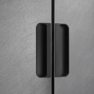 开槽拉手橱柜门抽屉暗藏拉手把手铝合金现代简约隐形嵌入式 门衣柜