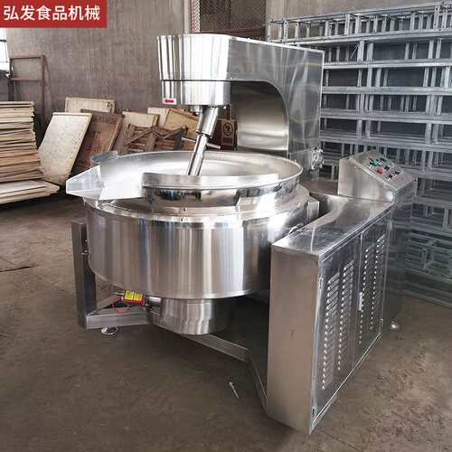 厂家定制行星搅拌炒锅 火锅底料炒制机 麻辣烫底料搅拌炒锅