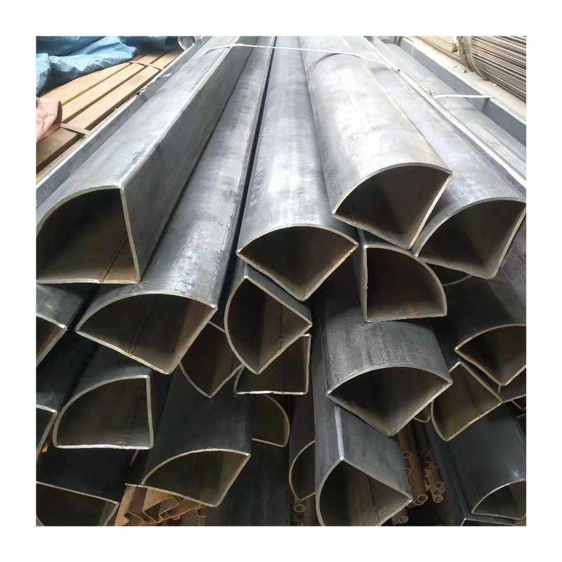 厂家现货供应扇形铁管镀锌扇形管镀锌带异形管不锈钢扇形管异型