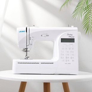 日本JUKI重机【官方旗舰】HZL90/80电子家用多功能缝纫机电动批发