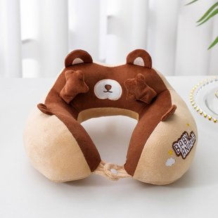 u型枕旅行护颈枕头靠枕坐车头枕便携枕飞机用脖子卡通午睡颈椎