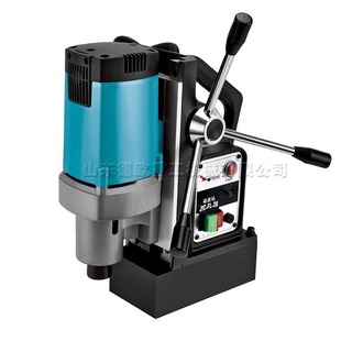 厂家直供手提式磁铁电钻 三相调速型吸盘钻 小型开孔轻便磁力台钻