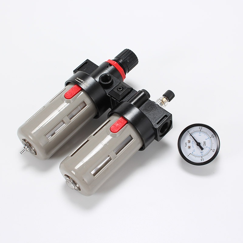 新款直销两联体二联件过滤调压油雾气源处理器BFC2000 3000 4000