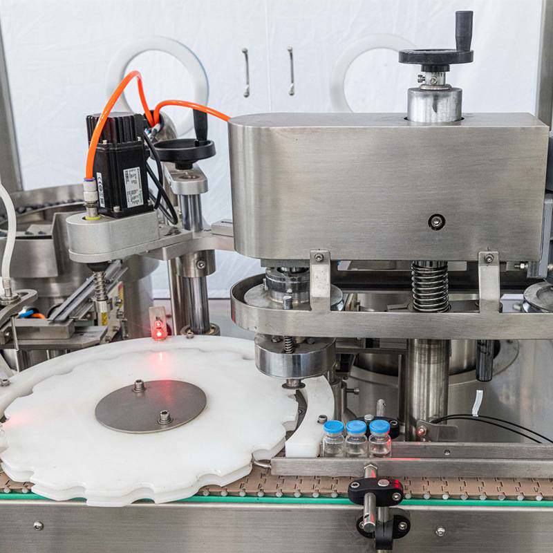 蠕动泵液体灌装加塞轧盖一体机西林瓶液体灌装加塞轧盖一体机厂家