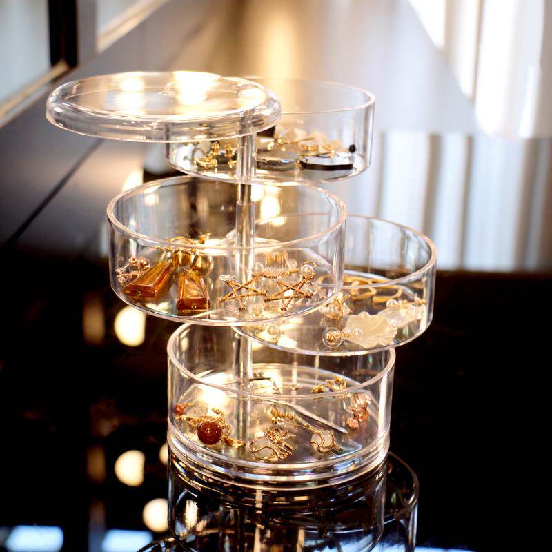 优选网红小配饰手链头绳首饰收纳盒 欧流行女生桌面耳钉发夹整理