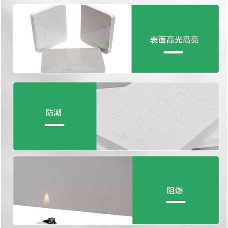 厂家现货白色3-30MM共挤共高密度结皮弗板PVC板批发雪板材发泡挤