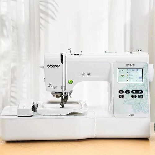 【新品上市】日本brother兄弟牌全自动绣花机M330E家用电脑刺绣机