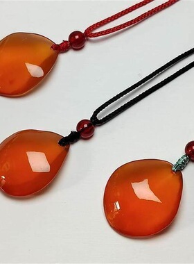 青鱼石碧玺鱼惊石成品成人饰品纯手工打磨抛光防裂处理情侣女士炼