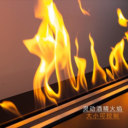 智能真火酒精壁炉室内外火炉简约嵌入电视柜家用装饰壁炉芯取暖炉