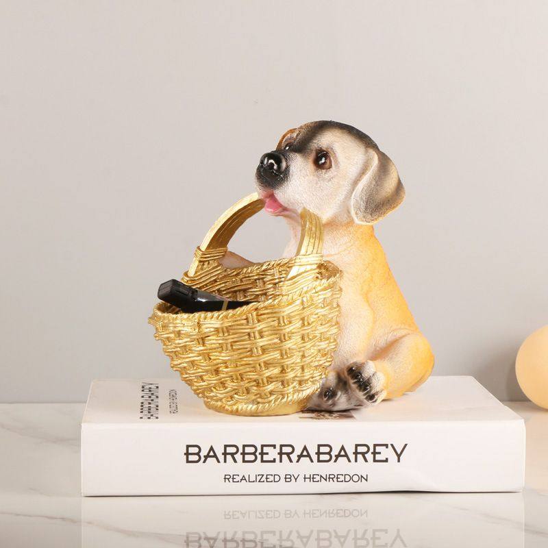 创意可爱狗狗放钥匙收纳装饰客厅收纳盒玄关桌面鞋柜家居摆件,收纳整理,钥匙收纳盒,淘宝优惠券,粉丝福利购,淘宝优惠卷