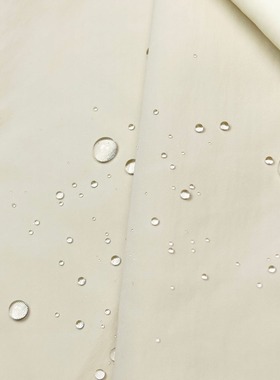 工厂新品三防亚光面料羽绒服防油尼龙防水皱冲锋衣布料防污户外