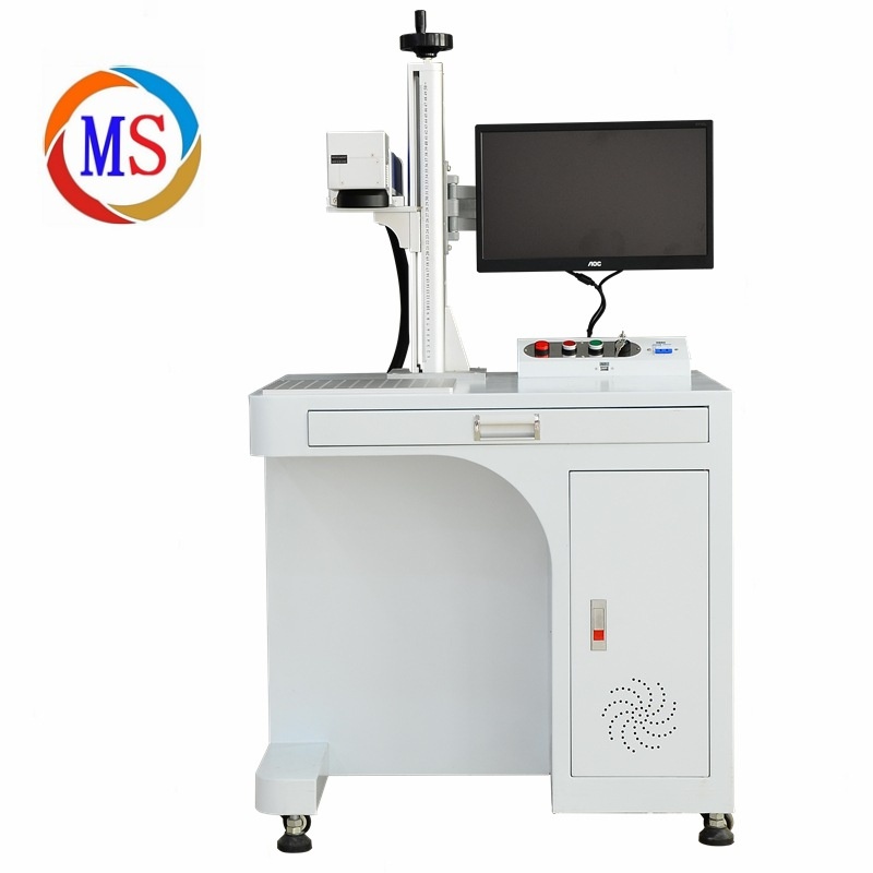 全自动刚印打标机打码喷码机logo激光雕刻二维码不锈钢打金色黑色