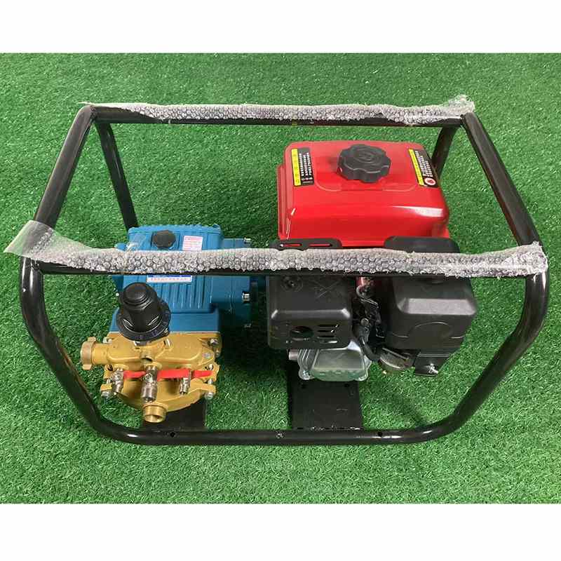 一体直连连体式高压三缸柱塞打药泵170F多功能灌溉喷雾打药机60型