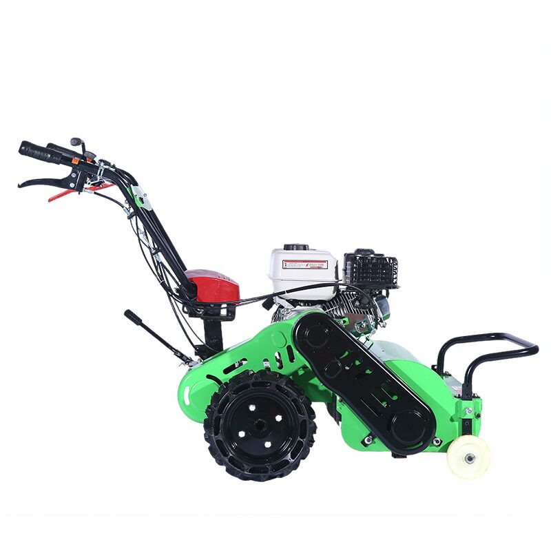 农用汽油土壤园林小型微耕机田园管理草坪手推式碎草机碎草神器