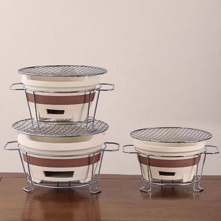 烧烤炉围炉煮茶家用室内老式边炉网碳炉炉打红烤火炉子户外木炭泥