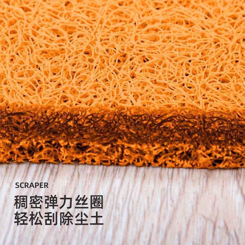 PVC椰棕色丝圈简约可定垫选地可图案防滑入户门耐磨垫多样,居家布艺,入户地垫,淘宝优惠券,粉丝福利购,淘宝优惠卷