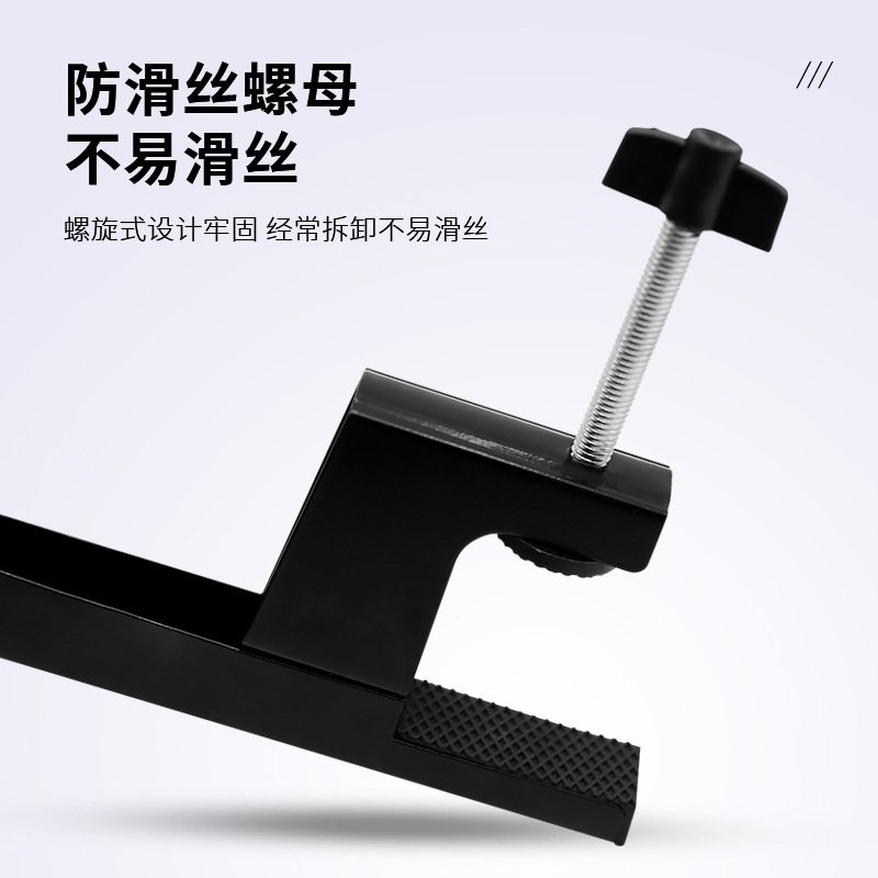 乒乓球网架便携式乒乓球桌网标准中间口球台批发羽毛球架子夹拦大